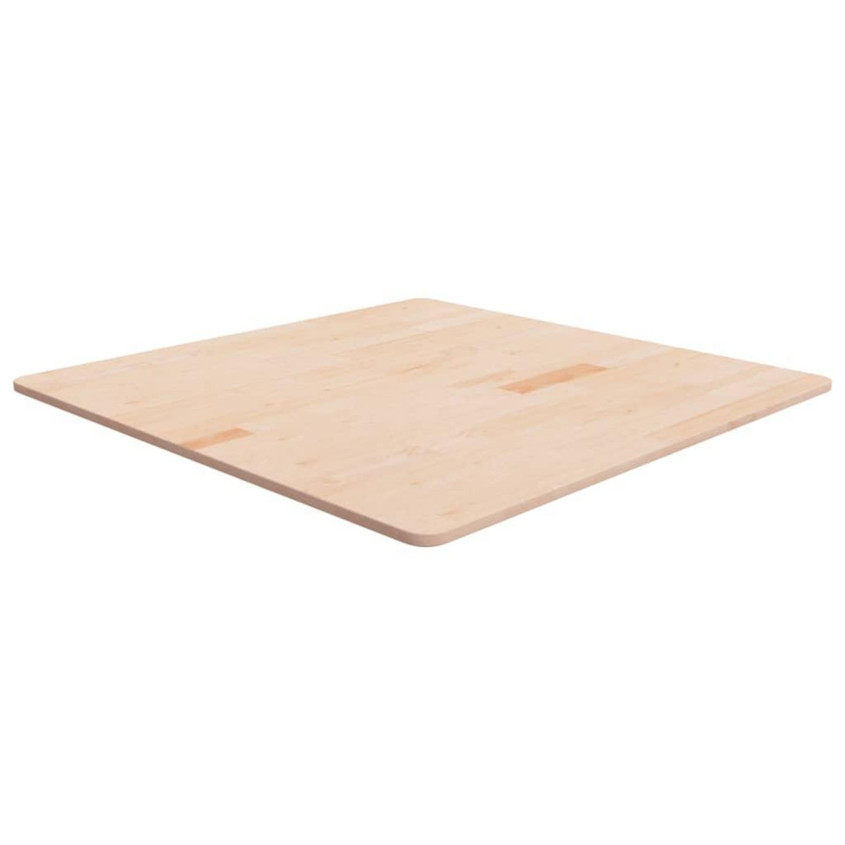 VIDAXL Dessus de table carre 90x90x1,5 cm Bois chene massif non traite