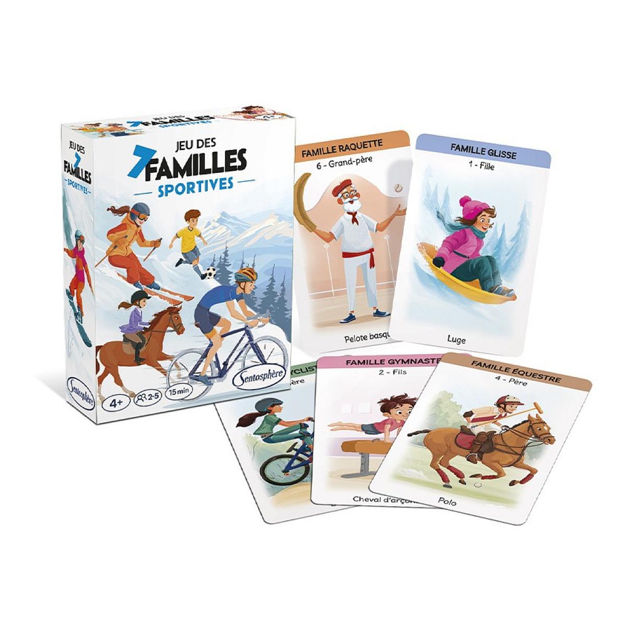 Voir la diapositive 2 : Sentosphere Jeux des 7 familles - Sportives