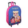 Voir la diapositive 2 : Bagtrotter Sac à dos à roulettes 32 cm maternelle Rainbow High Multicolore
