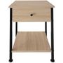 Voir la diapositive 3 : tectake Table de chevet Style industriel 40 x 40 x 555 cm