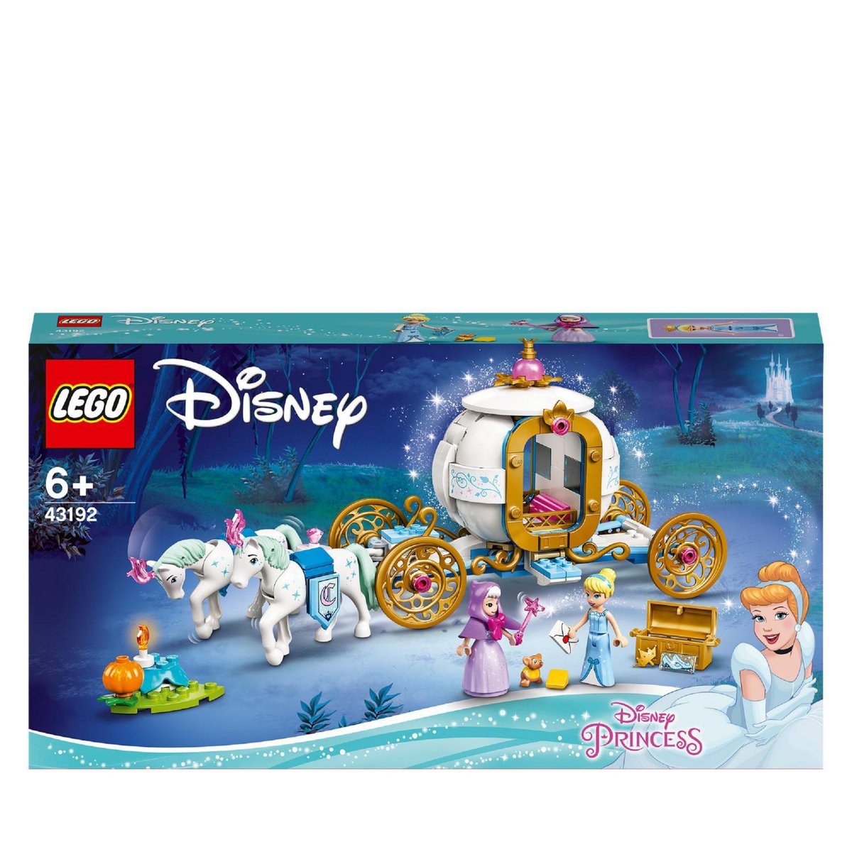 LEGO Disney Princess 43192 - Le carrosse royal de Cendrillon