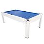 Voir la diapositive 2 : PLAY4FUN Billard Américain HARMONY 6Ft - 206,5 x 116,5 x 80 cm avec accessoires - Couleur Ivoire