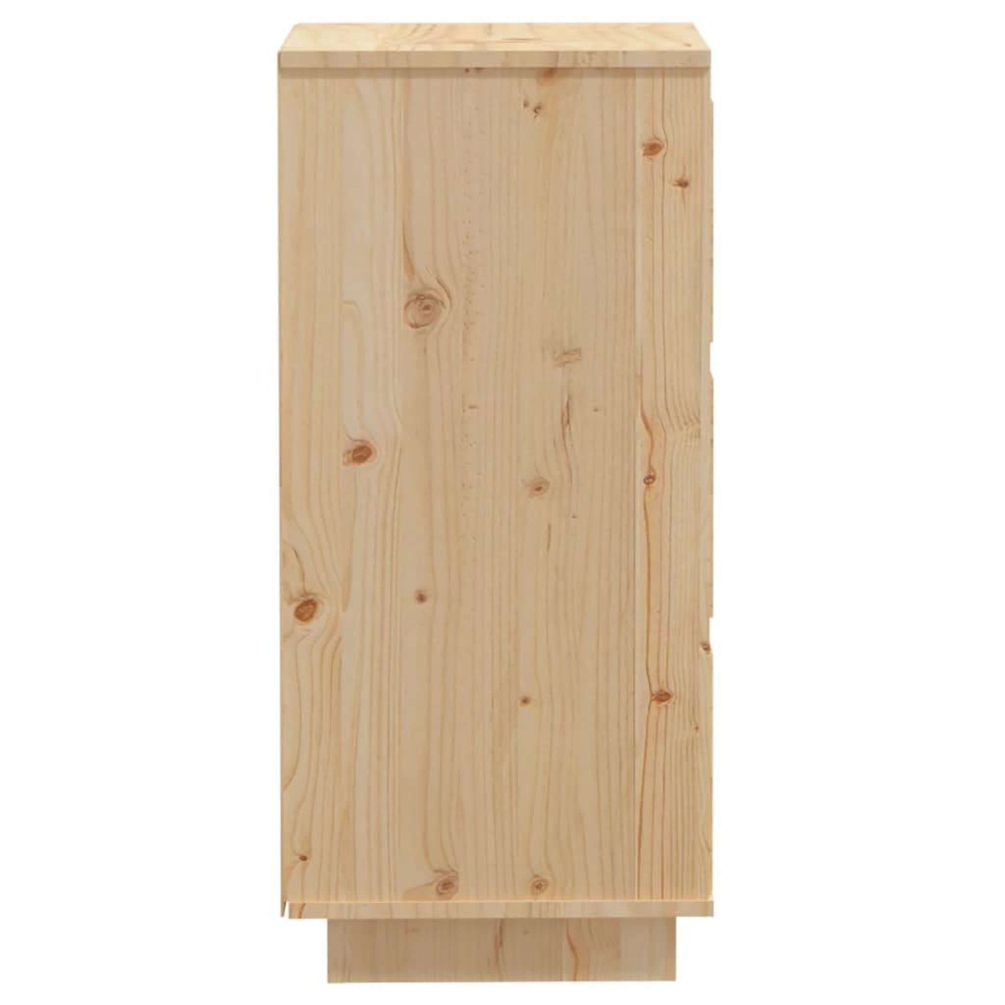 Voir la diapositive 5 : VIDAXL Buffets 2 pcs 32x34x75 cm Bois massif de pin