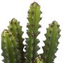 Voir la diapositive 2 : ATMOSPHERA Plante Artificielle Cactus  Alicante  30cm Vert