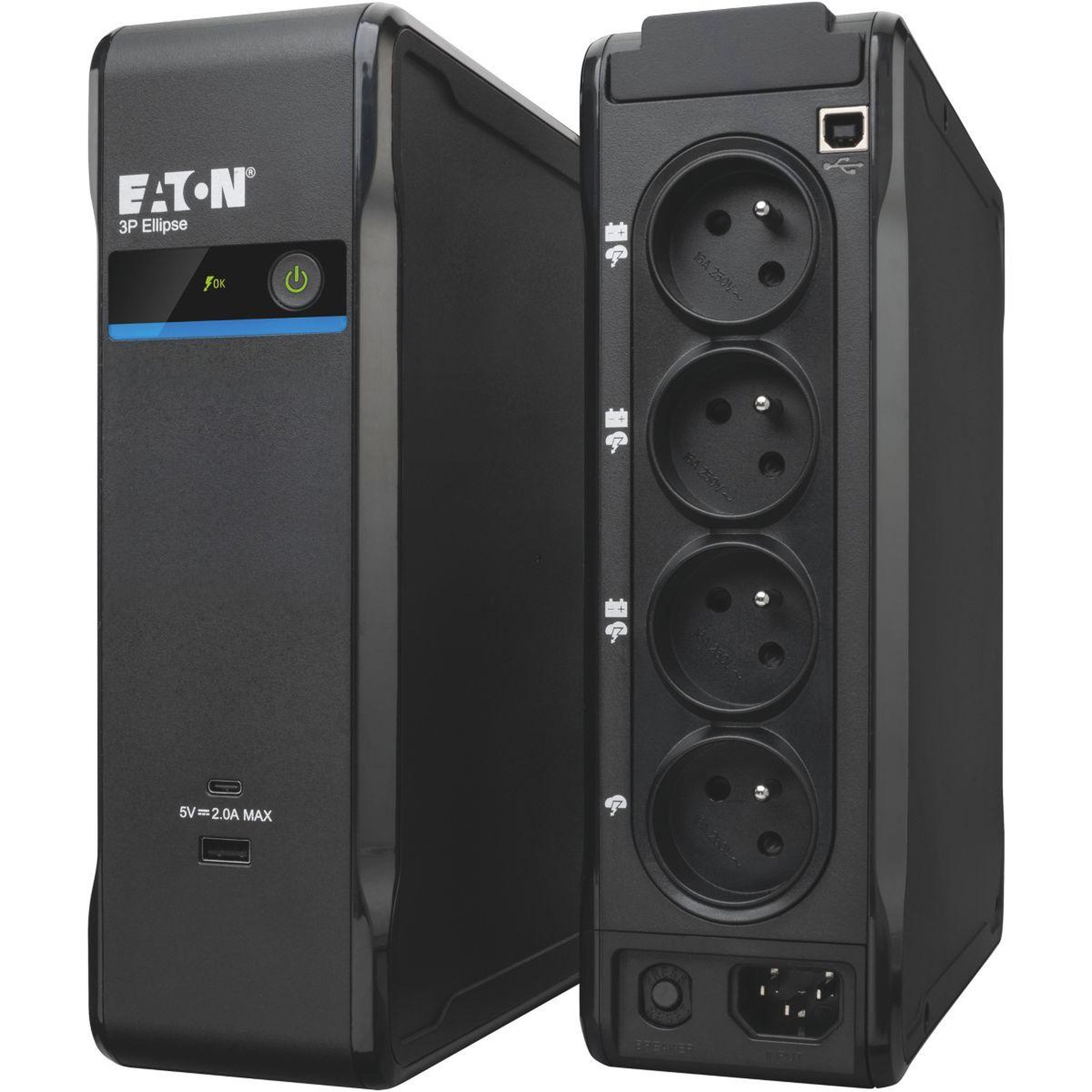 Voir la diapositive 2 : Eaton Onduleur 3p ellipse 3p700f