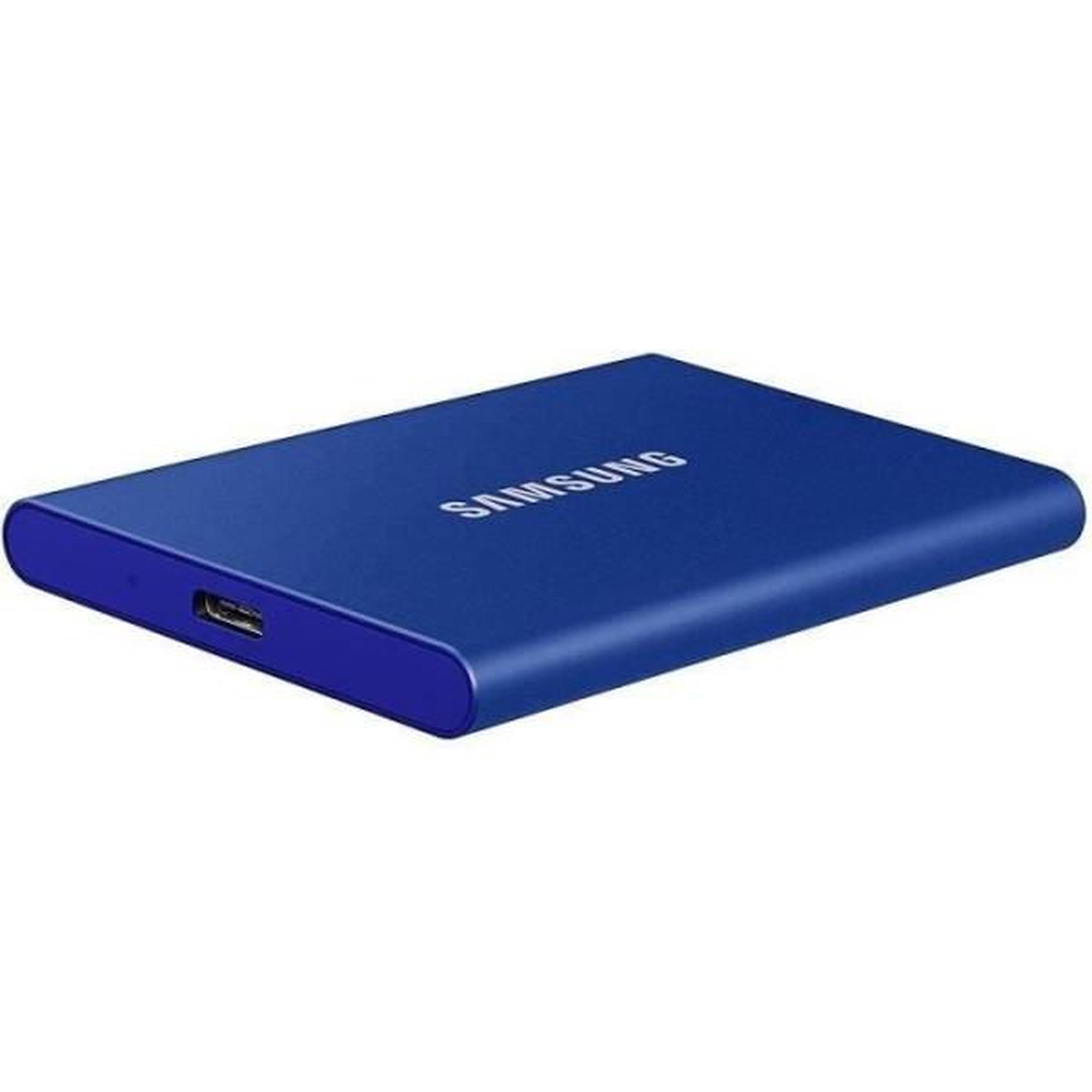 Voir la diapositive 4 : Samsung SAMSUNG SSD Externe T7 Bleu 2 To MU-PC2T0H/WW