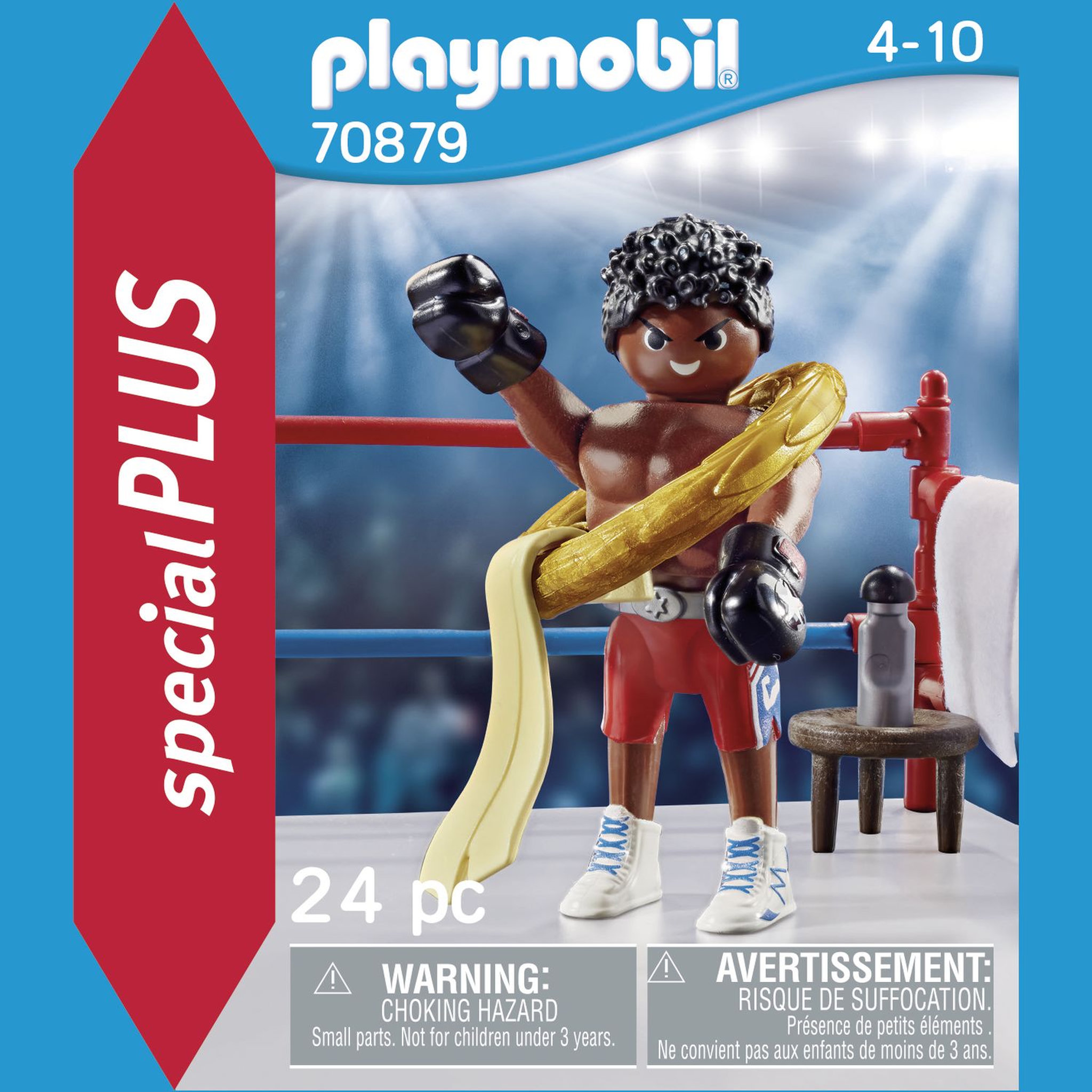 Voir la diapositive 4 : PLAYMOBIL 70879 - Champion de boxe