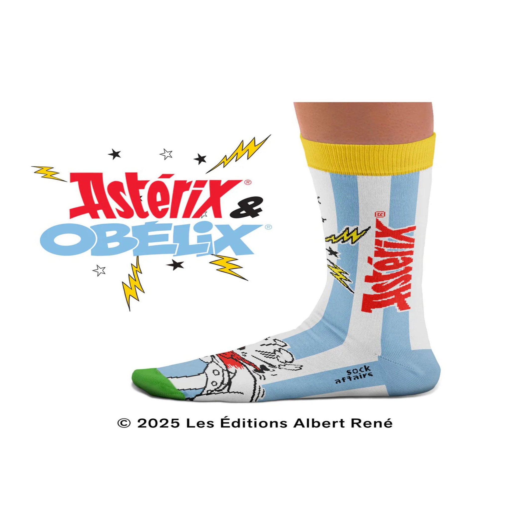 Voir la diapositive 4 : SOCK AFFAIRS Chaussettes astérix & obélix