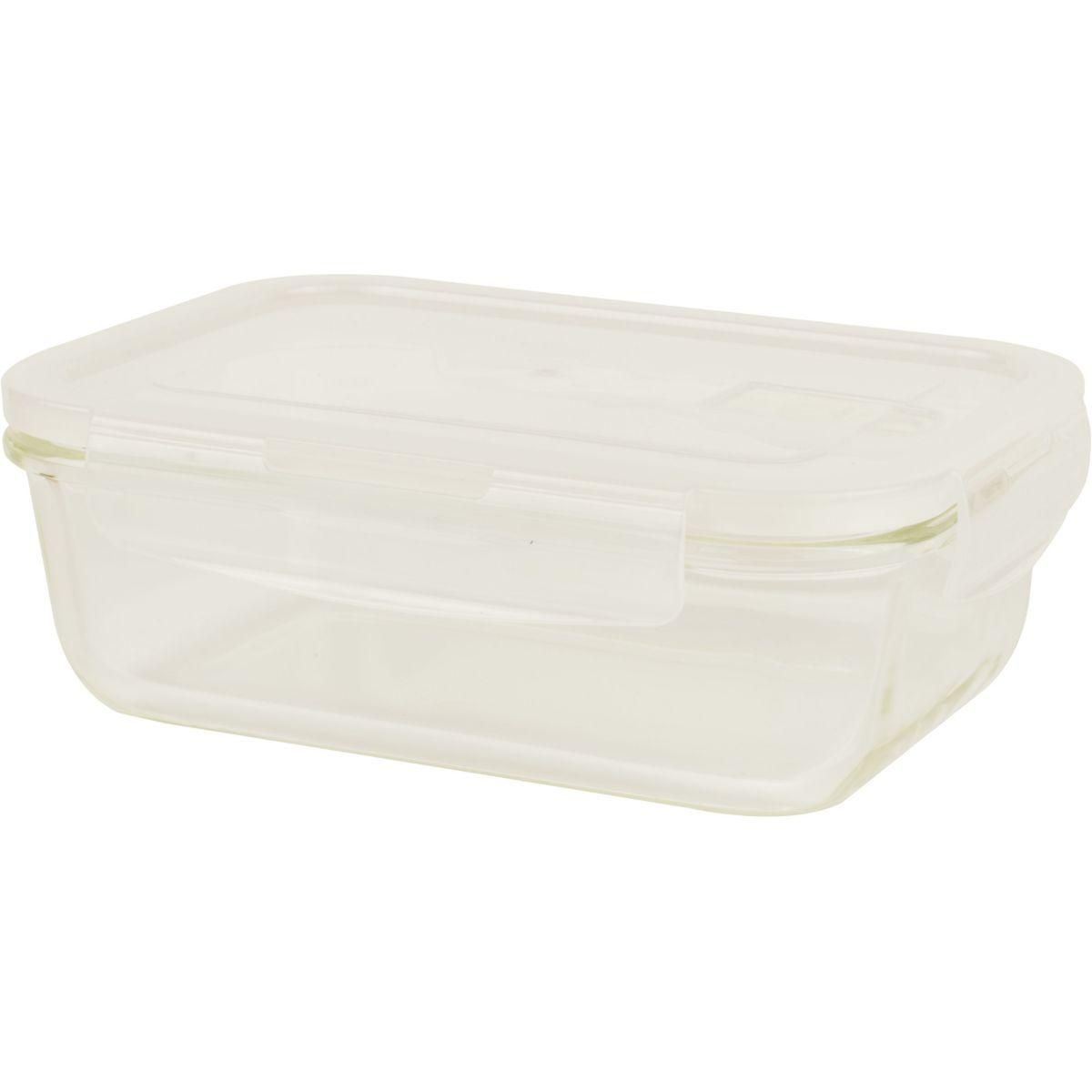 PEBBLY Boîte hermétique conservation en verre 1200 ml