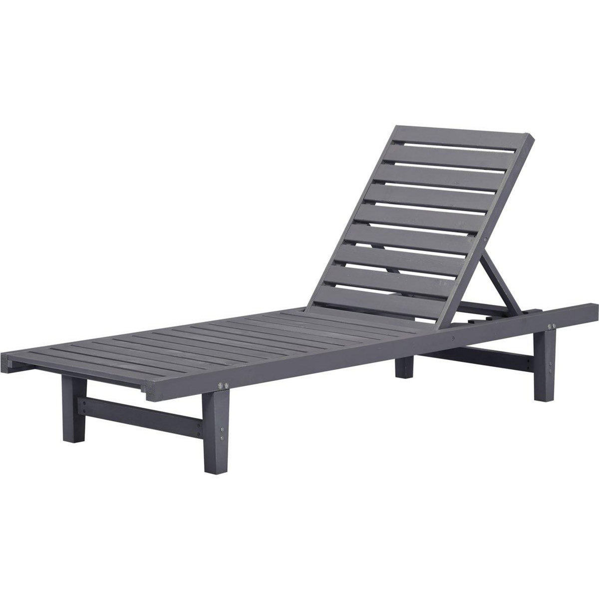 Habitat et Jardin Bain de Soleil en bois  Rawai  -  Gris