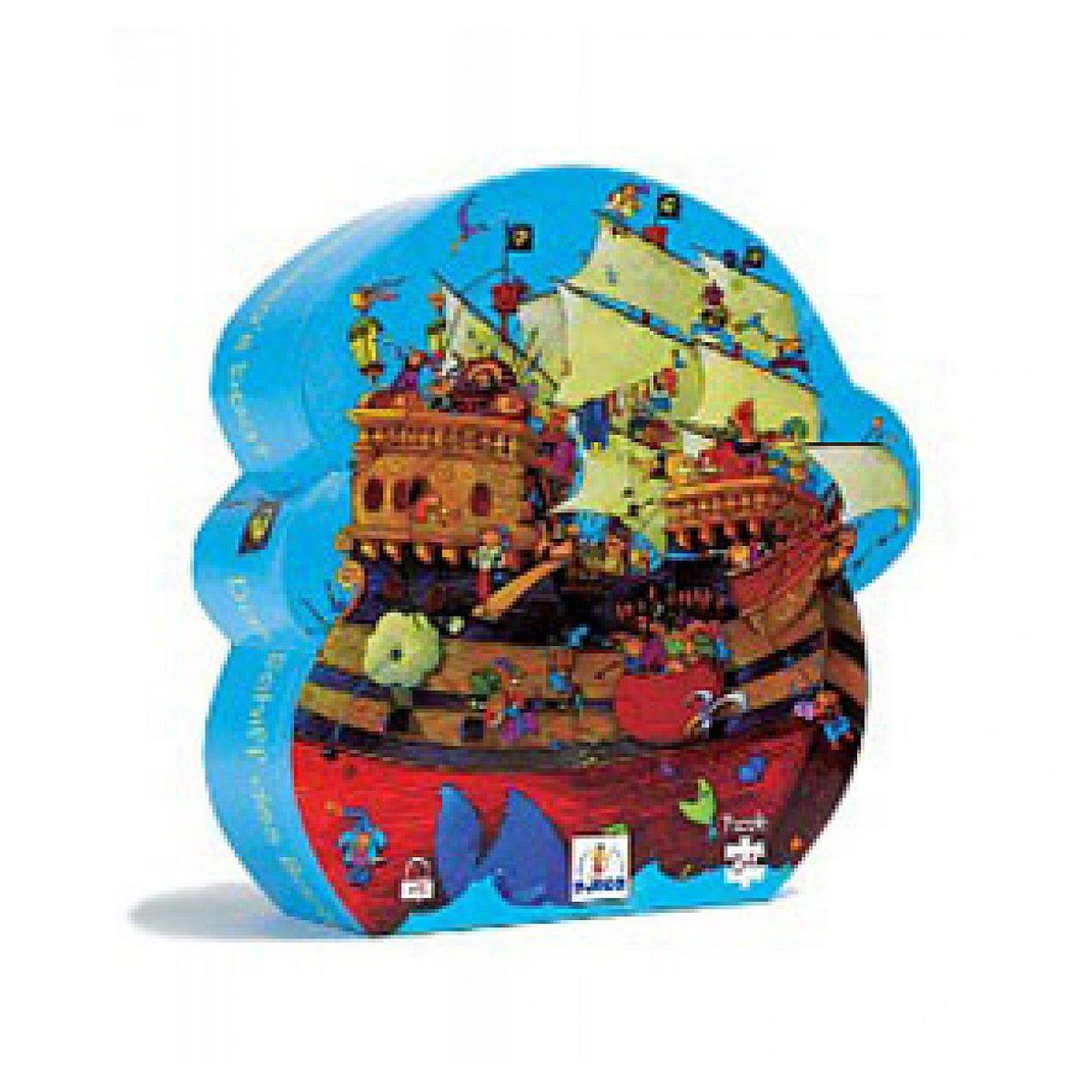 Puzzle Silhouette 54 Pièces Le Bateau de Barberousse pour les Amateurs de Défis Neuf - vue 3