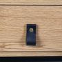 Voir la diapositive 6 : Paris Prix Console 2 Tiroirs Design  Abbott  100cm Naturel