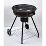 GARDENSTAR Barbecue charbon de bois en acier rond kettle
