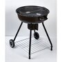 GARDENSTAR Barbecue charbon de bois en acier rond kettle