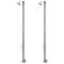 Voir la diapositive 2 : VIDAXL Douche de jardin 215 cm Acier inoxydable