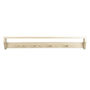 Voir la diapositive 2 : KidsDepot KidsDepot Porte-manteau Xenn 89x10x14 cm Bois Blanc