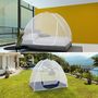 Voir la diapositive 5 : ID MARKET Moustiquaire dôme pop-up 195x150 cm mobile pour lit