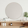 Voir la diapositive 1 : VIDAXL Miroir mural Argente Ø 50 cm Rond