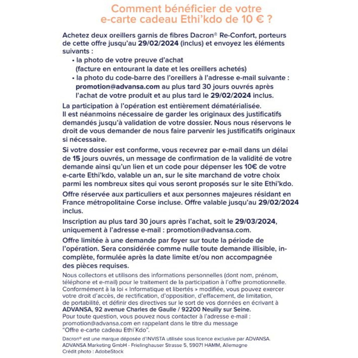 DODO Couette Légère microfibre 200 g/m² + 1 carte Ethi'kdo de 10 euros offerte LE TOP DU MOMENT