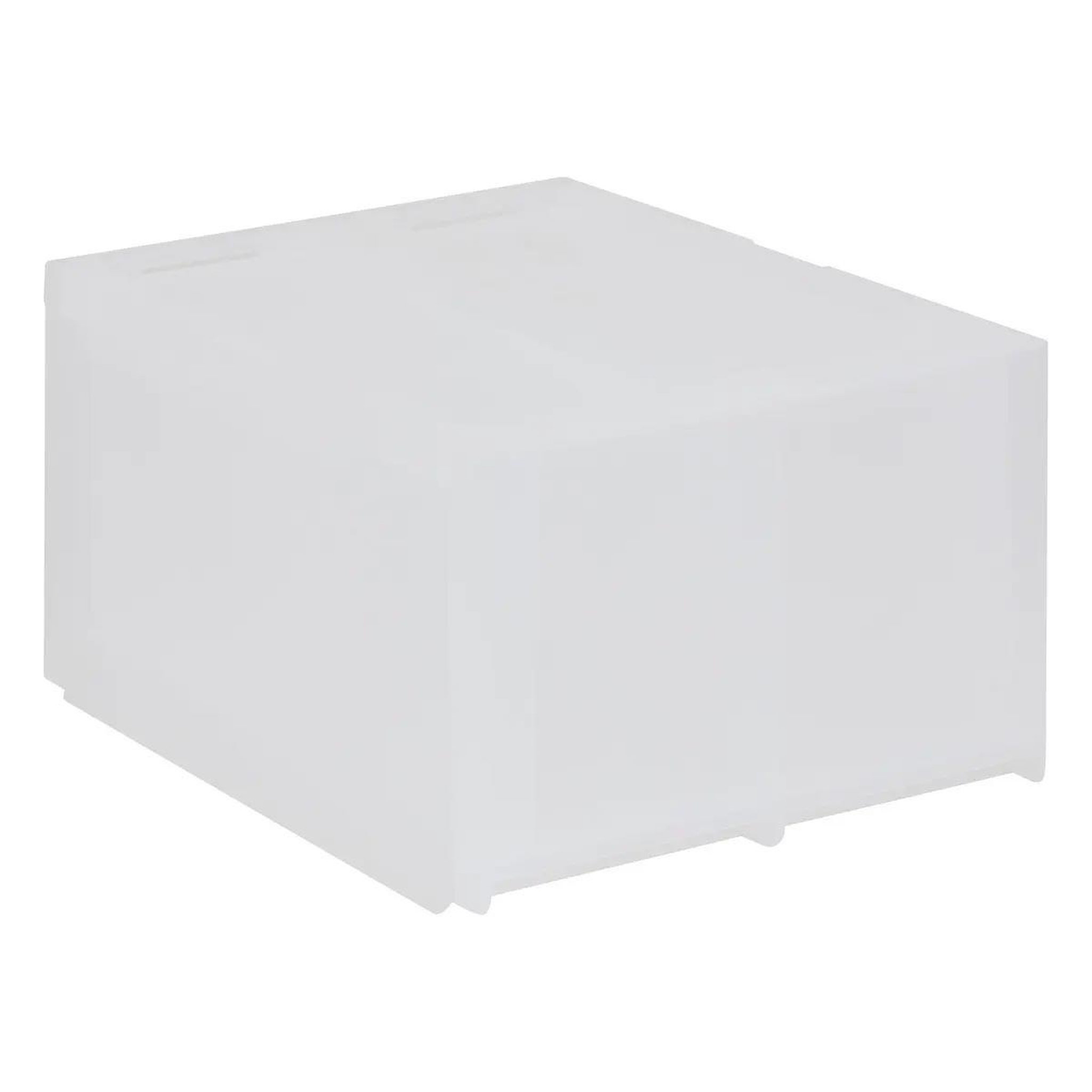 Voir la diapositive 4 : FIVE Tour de rangement 4 tiroirs  tide'n  62cm transparent