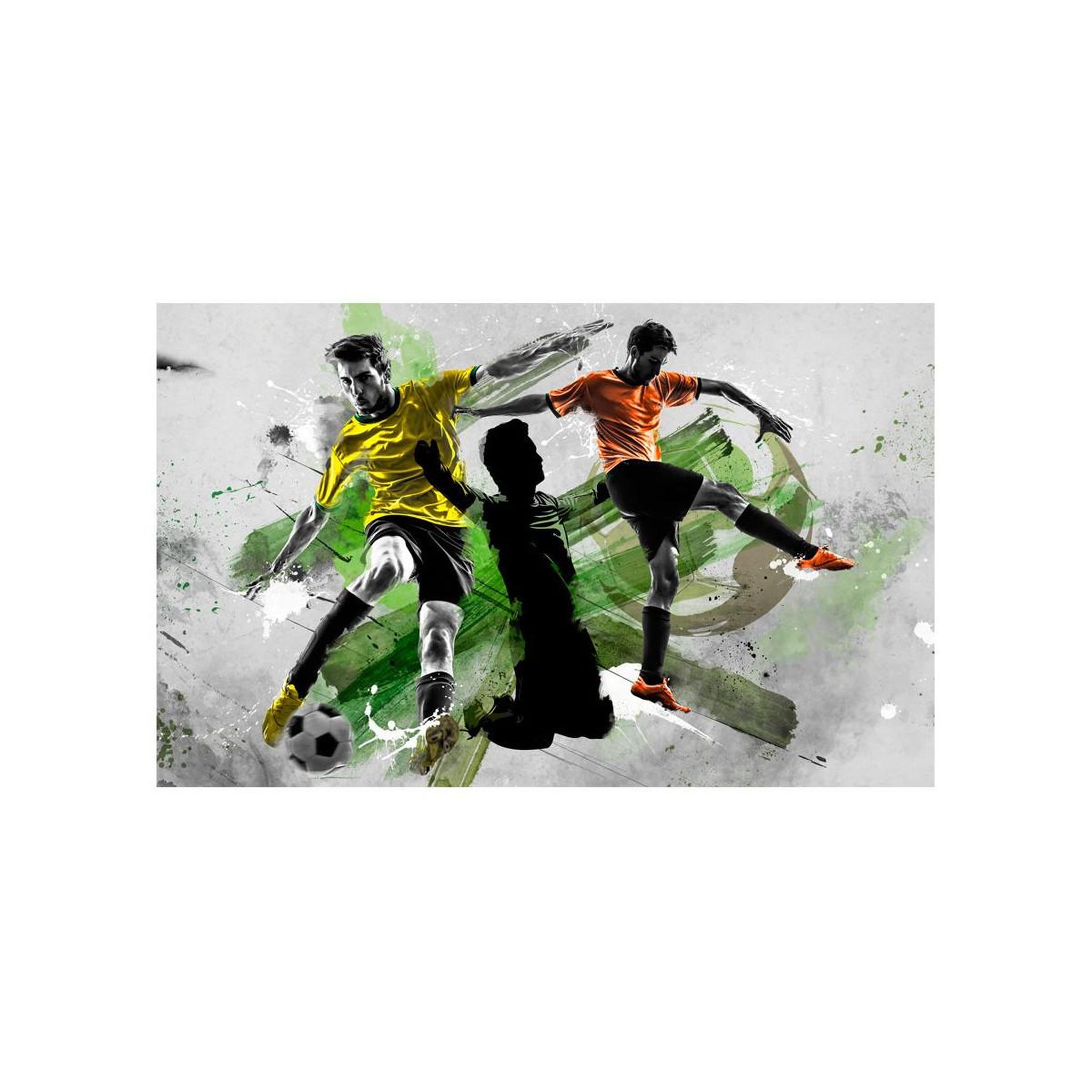 Voir la diapositive 2 : Paris Prix Papier peint  stars du football  280x450cm