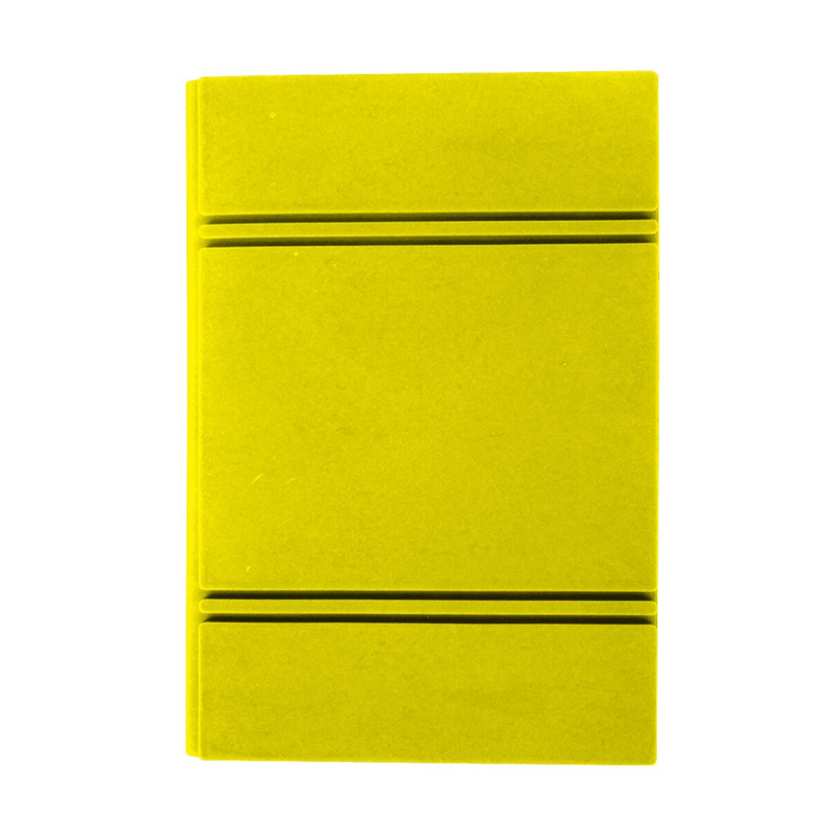 Carnet de note ligné 10x15cm jaune