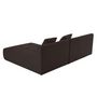 Voir la diapositive 5 : LISA DESIGN Onyx - canapé modulable d'angle réversible 4 places - en tissu mailles 3d