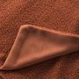Voir la diapositive 2 : Paris Prix Plaid Bouclette  Wooly  180x220cm Terracotta