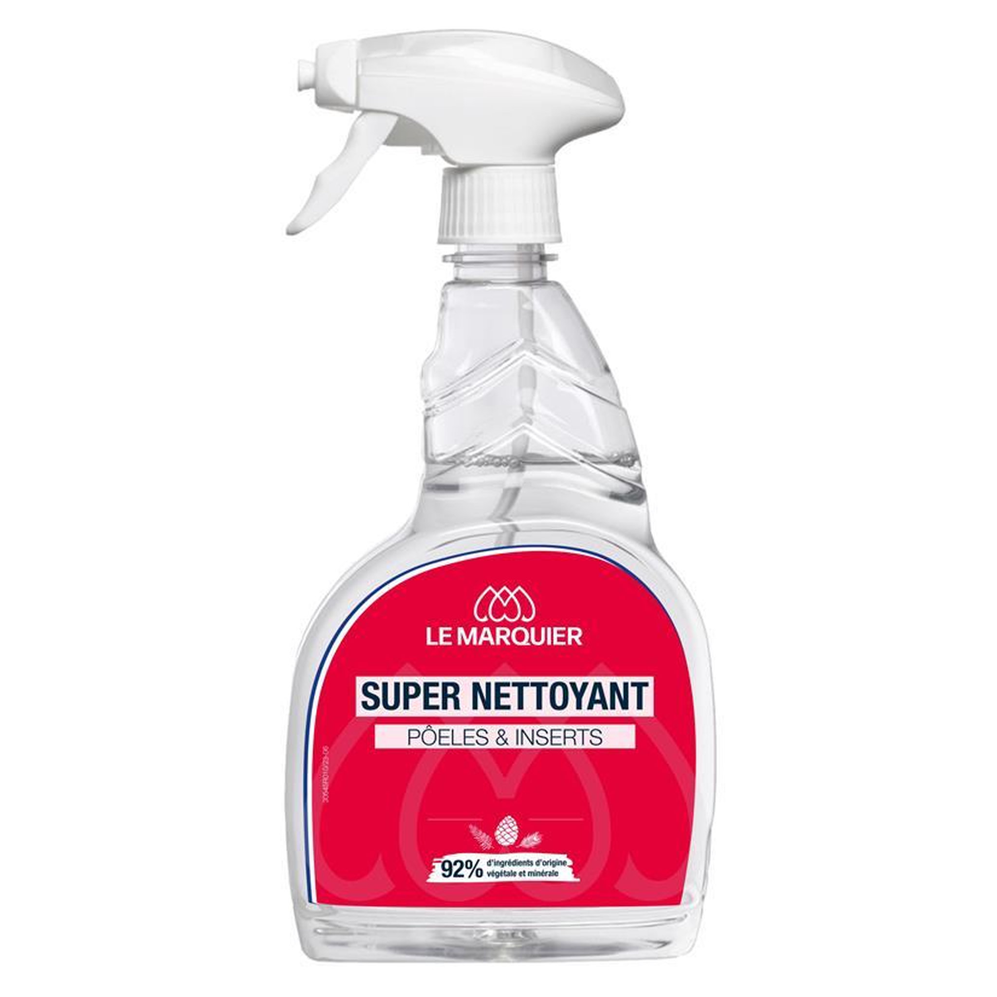 Le marquier Super nettoyant vitre poêle et insert - 750 ml - Made in France