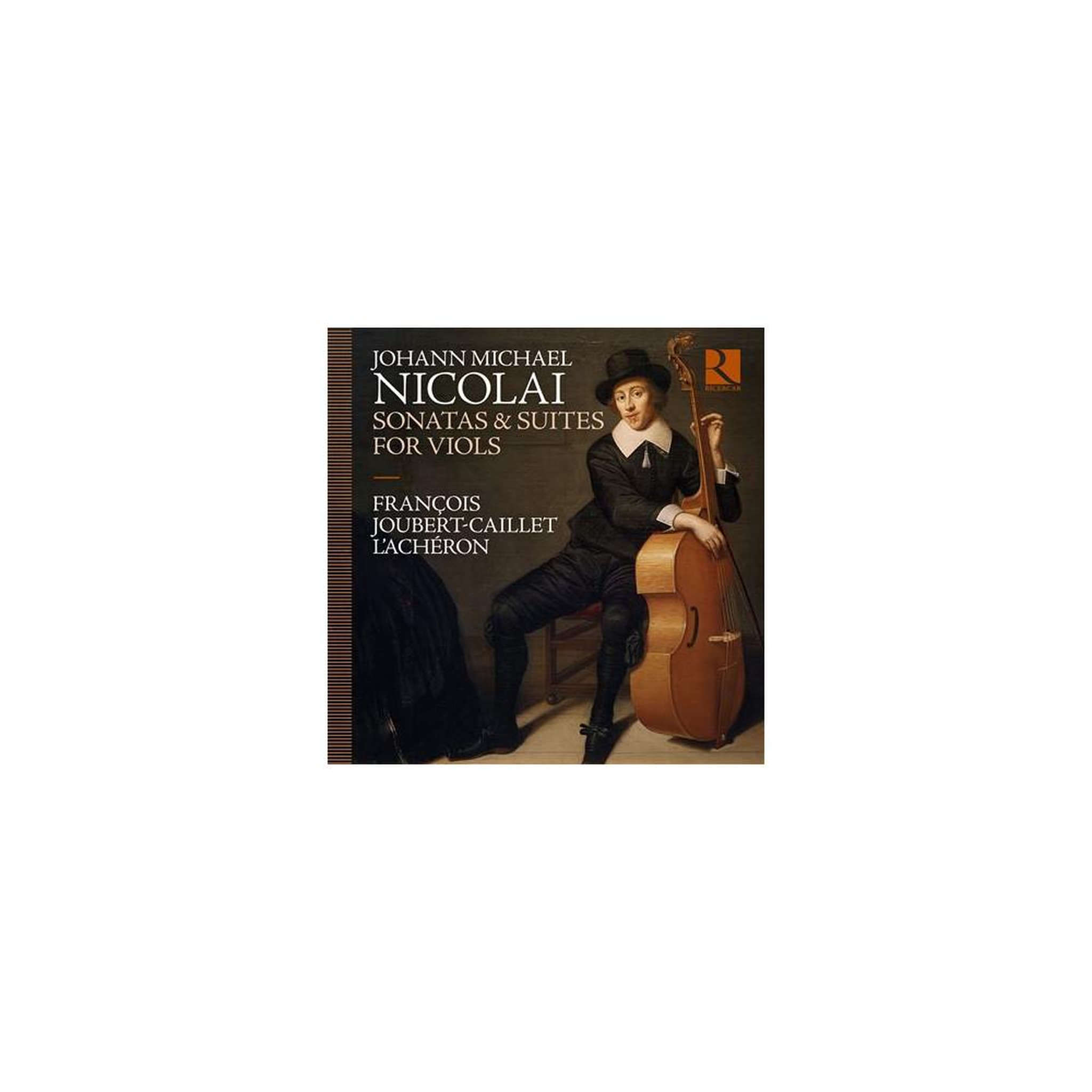 Cd johann michael nicolai : sonates & suites pour violes complètes, musique classique pour ensembles 2-3 violes