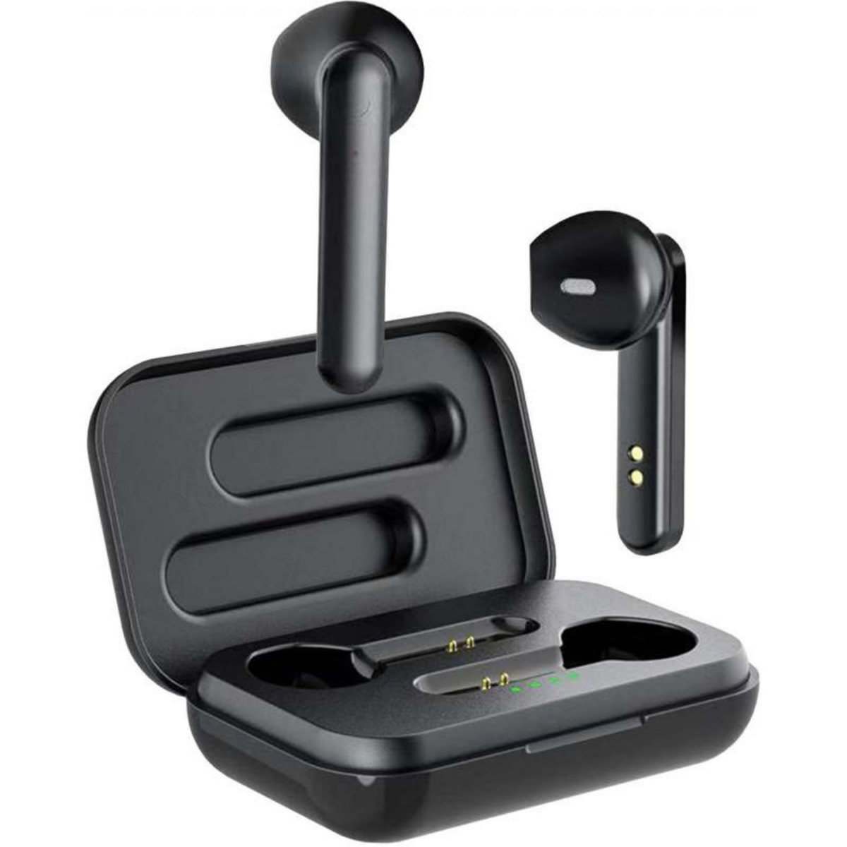 Akashi Ecouteurs Bluetooth avec boîtier de charge AKASHI ALTEARBLK