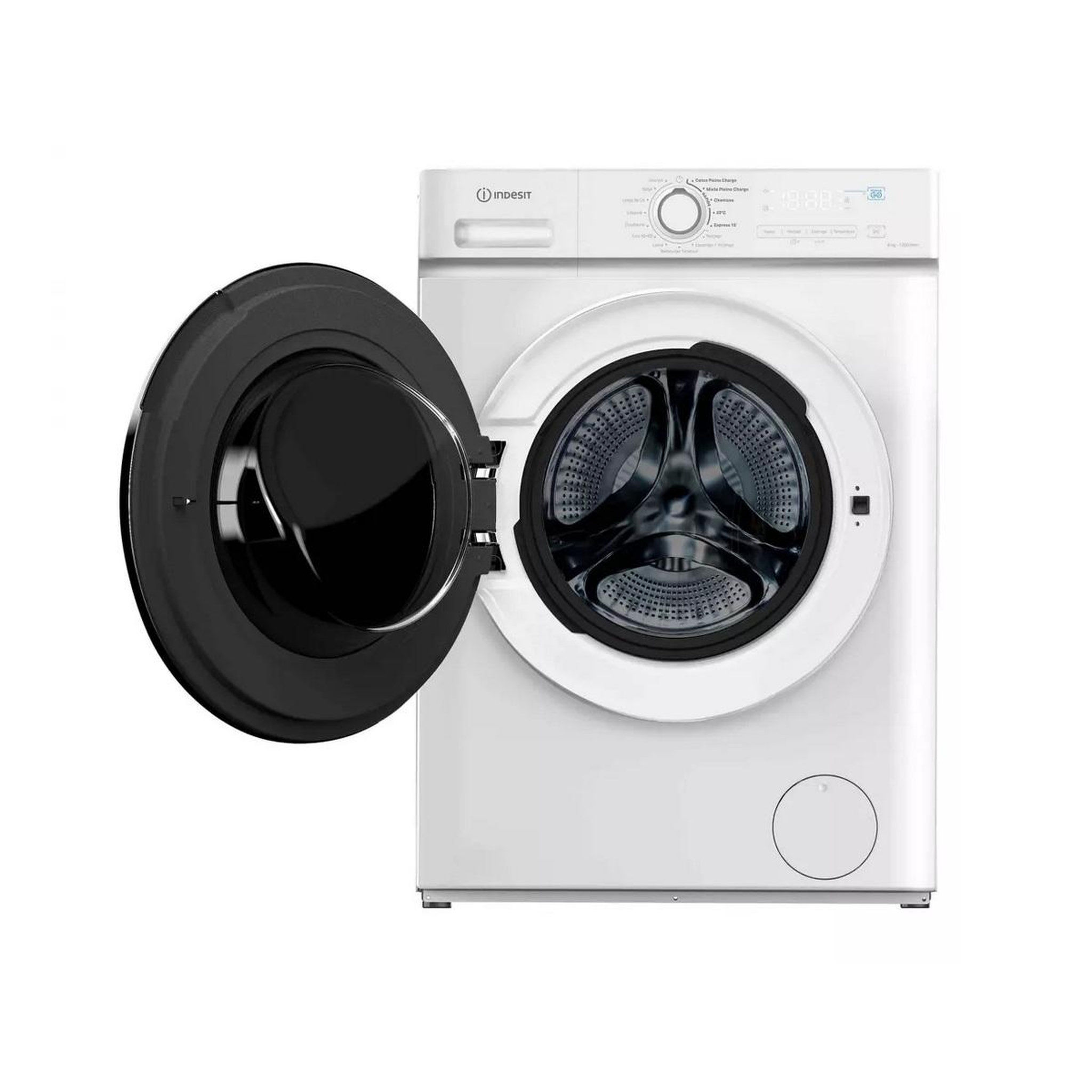 Voir la diapositive 3 : Indesit Lave-linge frontal 8 kg 1200 tours/min - ima862mytimefr