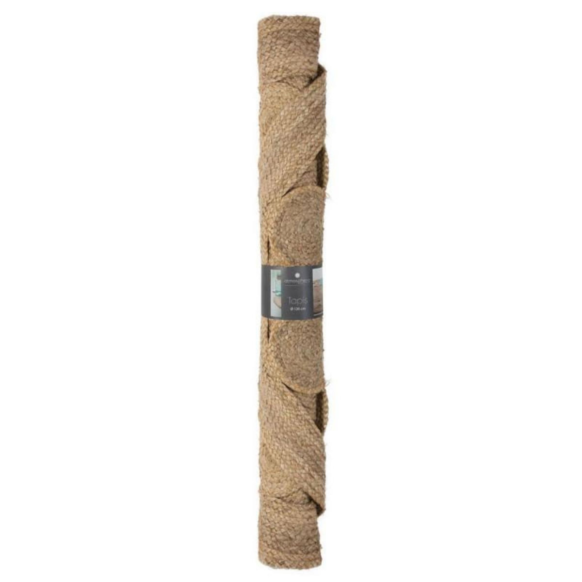 ATMOSPHERA Tapis rond jute ajouré diamètre 80 cm Atmosphera -  - Tapis rond 80 cm -  -