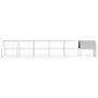 Voir la diapositive 3 : VIDAXL Poulailler d'exterieur 2x12x2 m Acier galvanise
