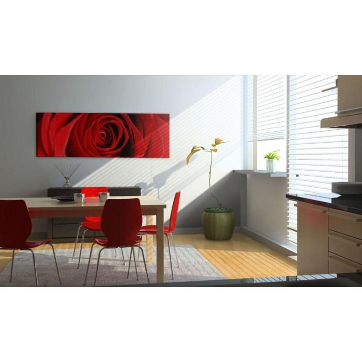 Paris Prix Tableau Imprimé  Rose du Nord