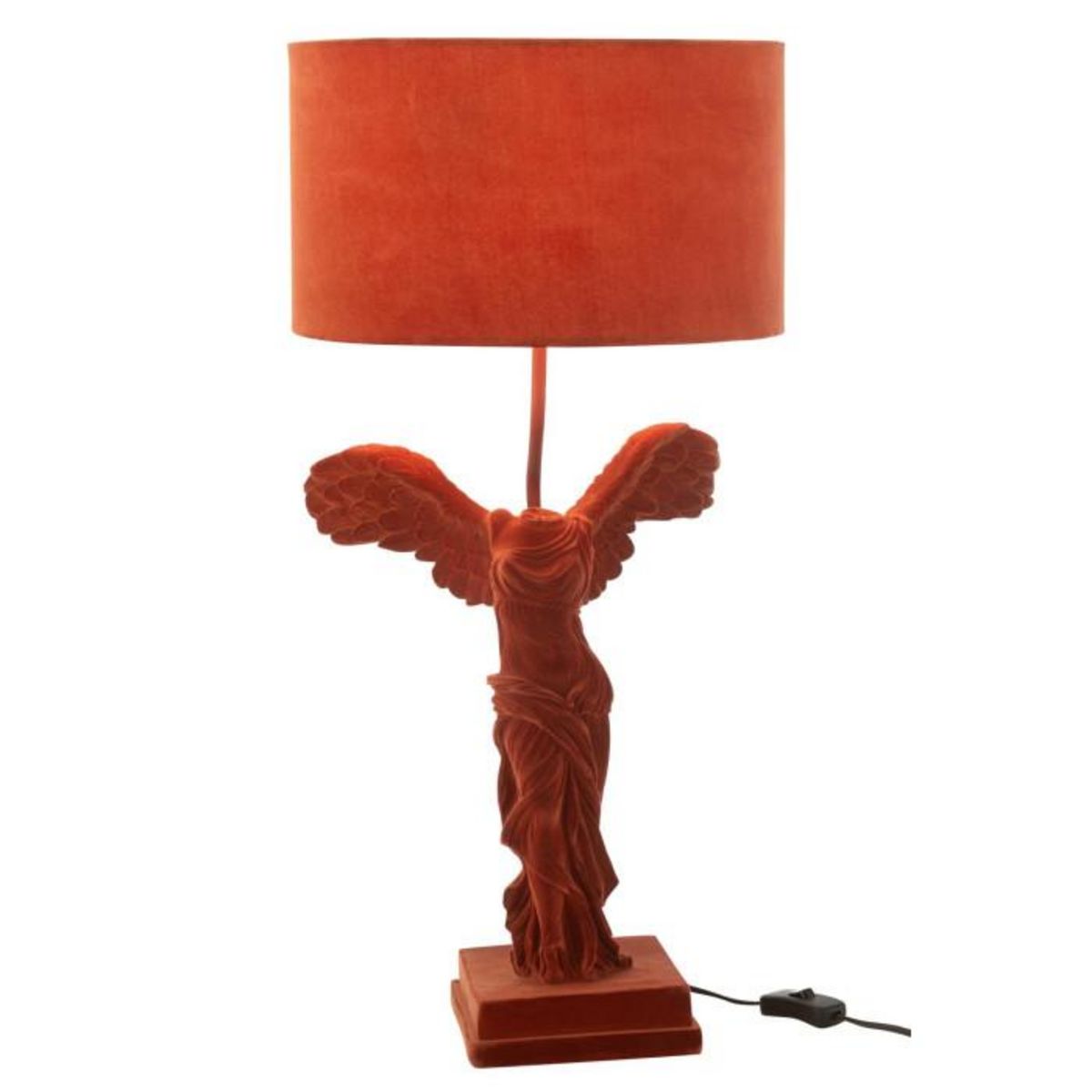 Paris Prix Lampe à Poser Sculpture  Grecque  63cm Bordeaux