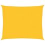 Voir la diapositive 2 : VIDAXL Voile d'ombrage 160 g/m^2 Jaune 2,5x3 m PEHD