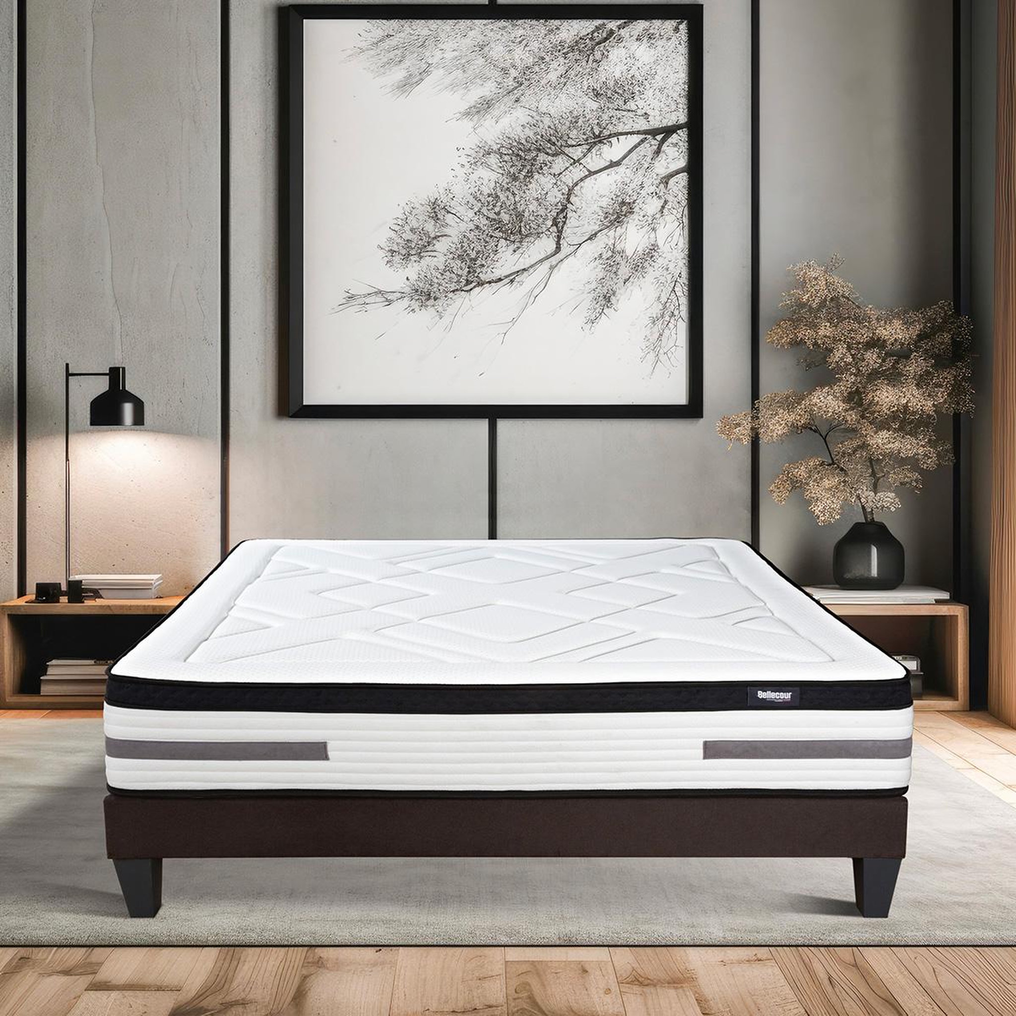 Voir la diapositive 2 : BELLECOUR Bellecour literie | matelas bellevue | ressorts ensachés