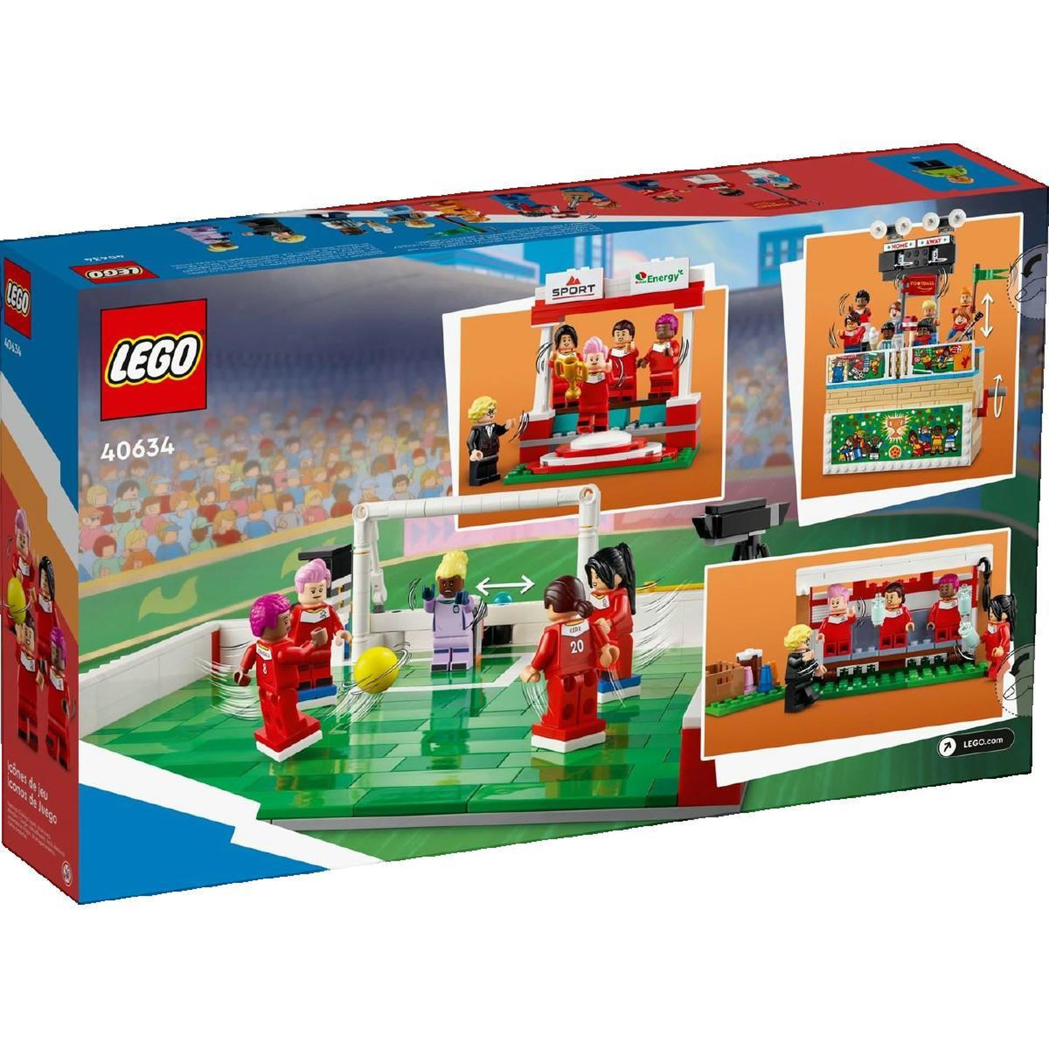 Voir la diapositive 3 : LEGO Jeu de construction LEGO Ikones de jeu multicolore