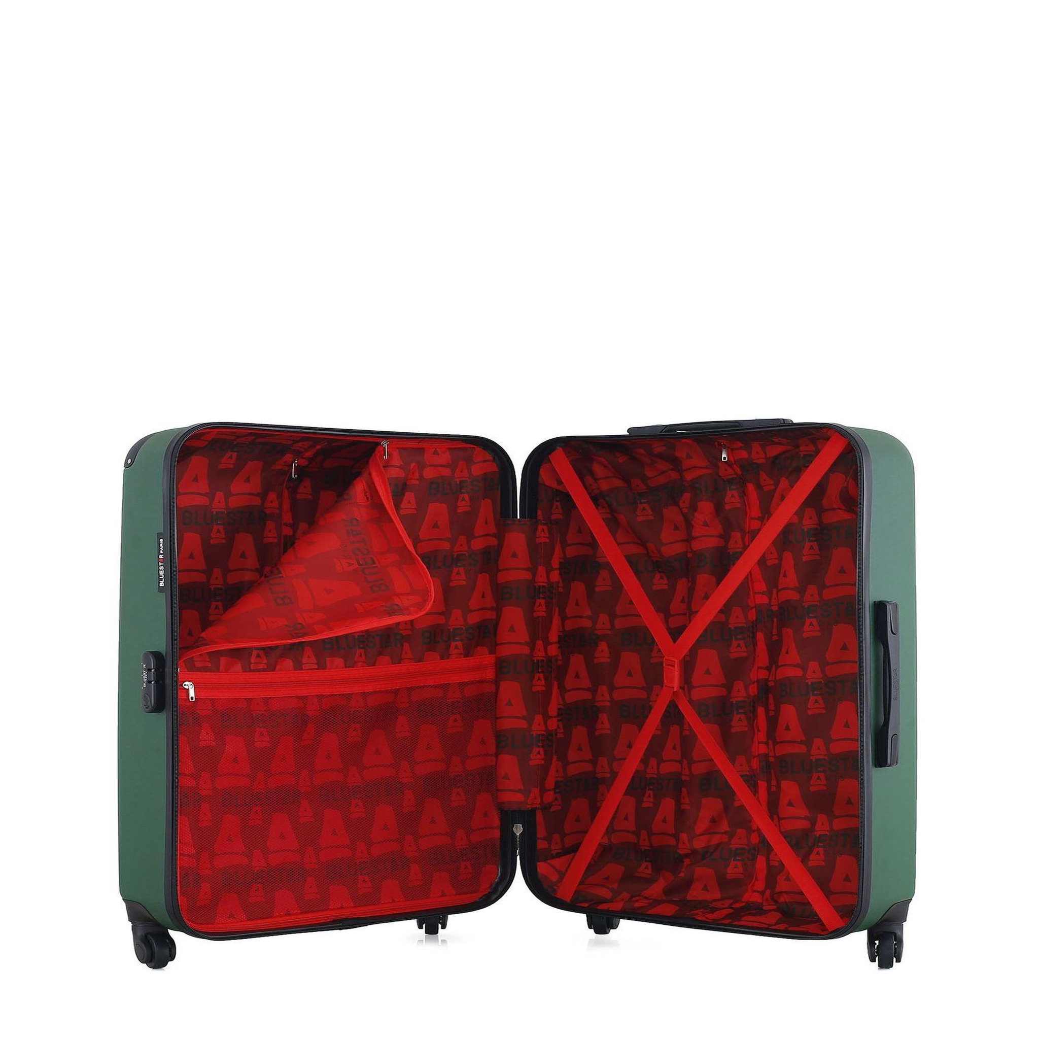 BLUESTAR Bluestar - set de 4 valises bucarest-m 75 cm 4 roues