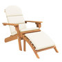 Voir la diapositive 2 : VIDAXL Chaise de jardin Adirondack et repose-pieds bois massif acacia