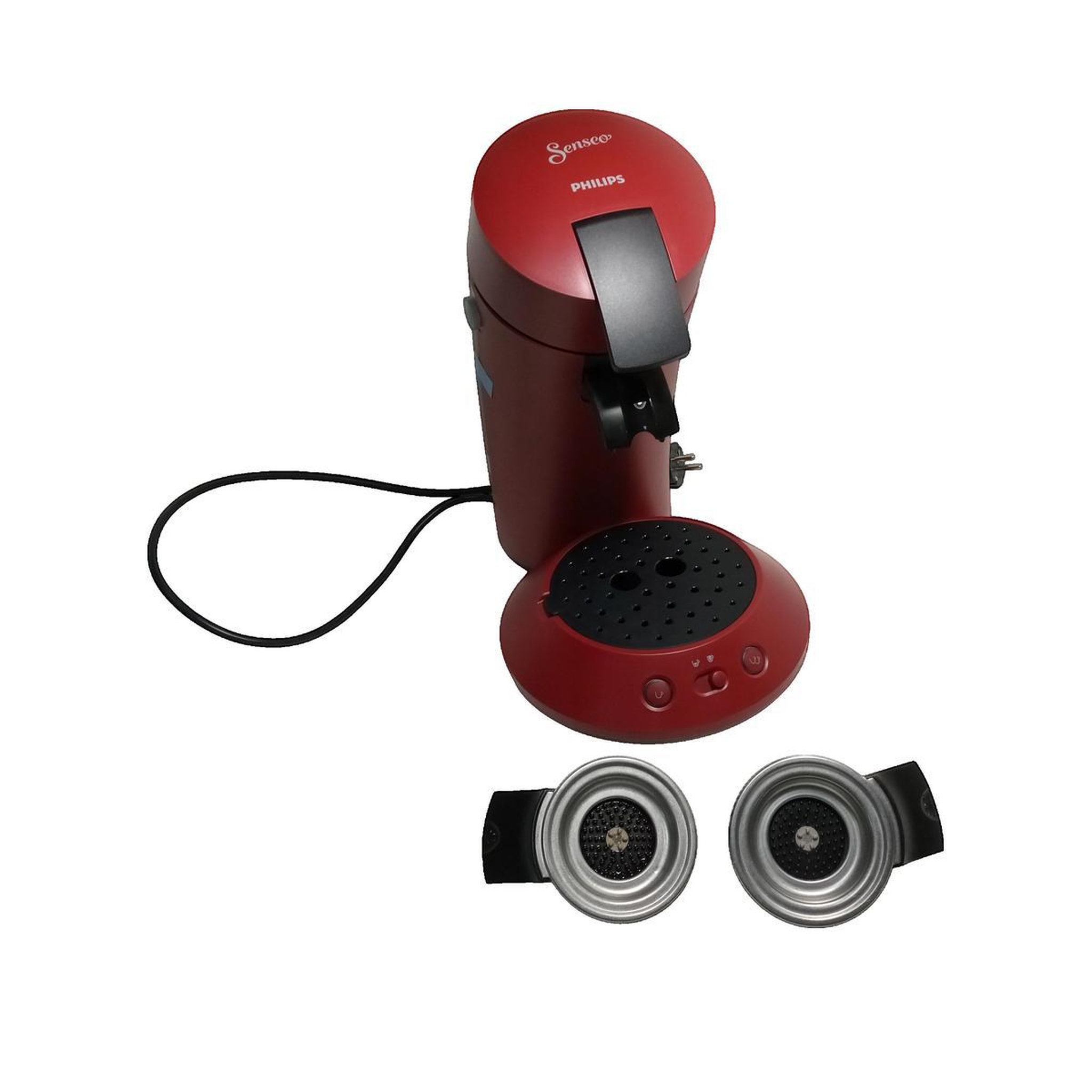Voir la diapositive 2 : Philips Cafetière Philips Senseo Original Plus CSA210/90 Rouge