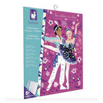 Juratoys-Janod Perles nacrees a coller Danseuses - Kit creatif