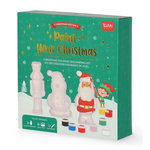 LEGAMI Kit de figurines de noel a peindre