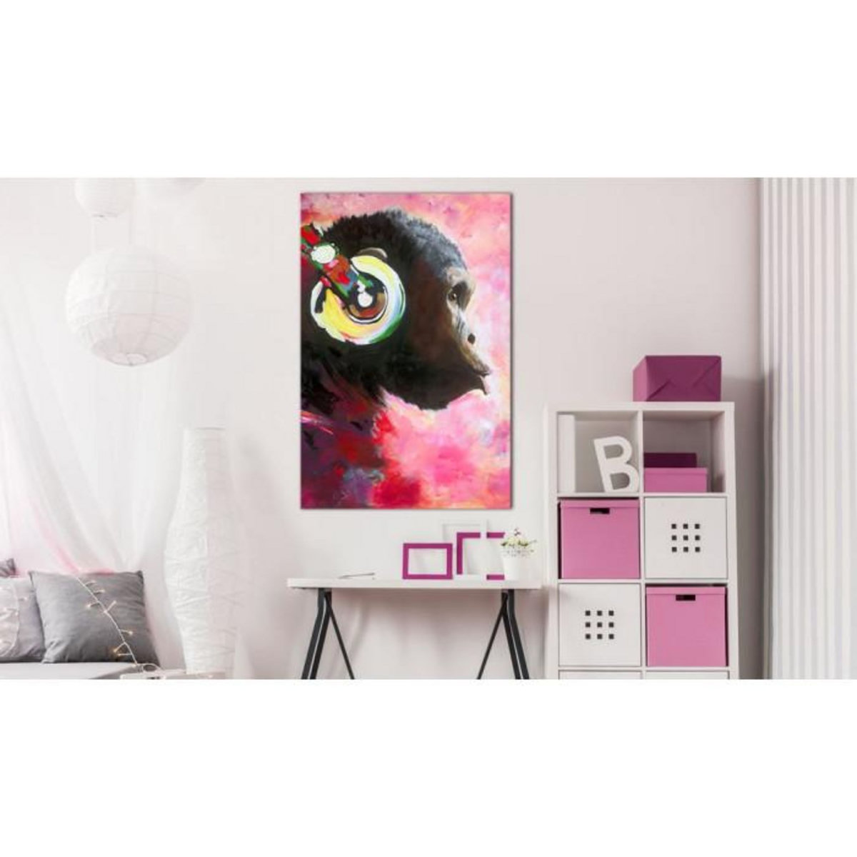 Paris Prix Tableau Imprimé  Monkey Music