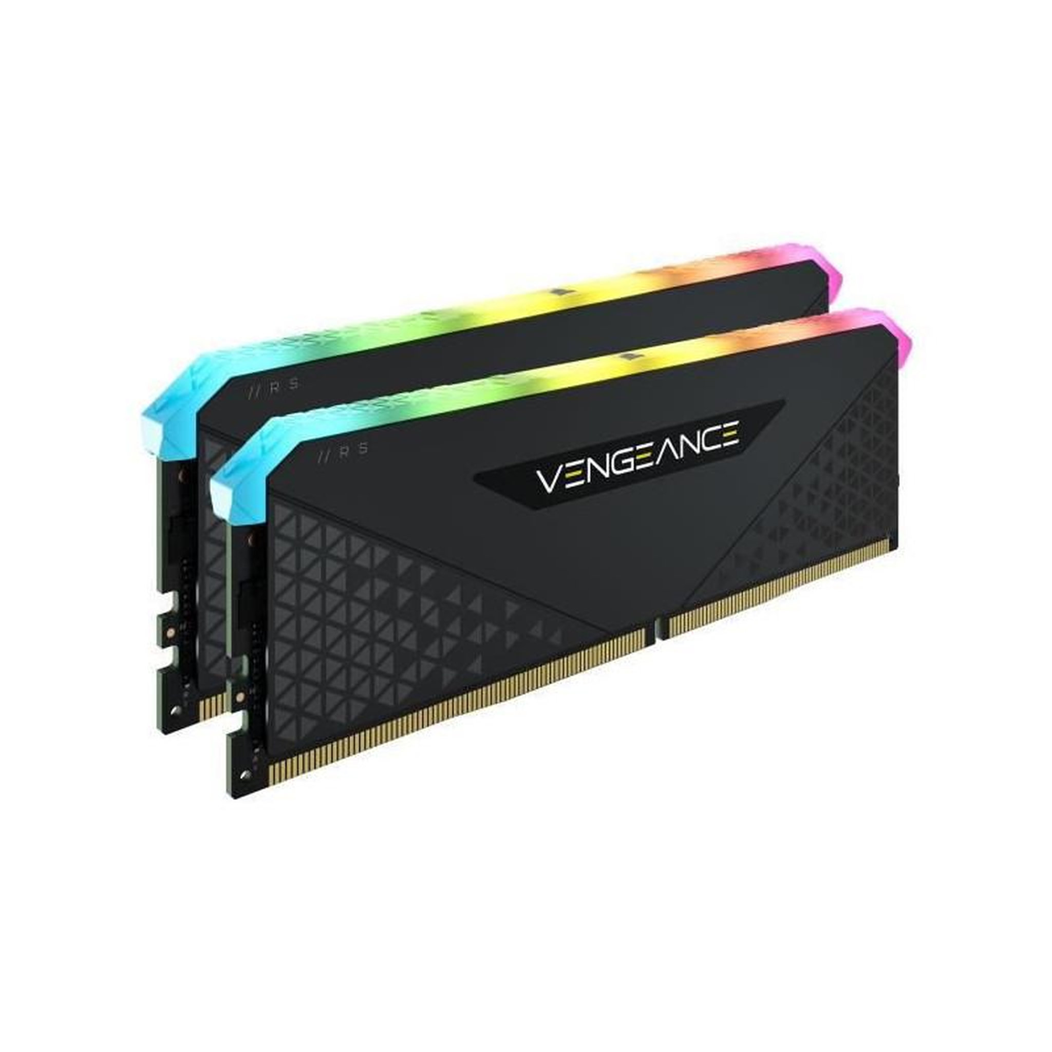 Voir la diapositive 2 : Corsair CORSAIR Memoire Vengeance RGB RS 3600MHz 32GB 2x16GB DIMM DDR4 for AMD Ryzen + Intel XMP CMG32GX4M2D3600C18