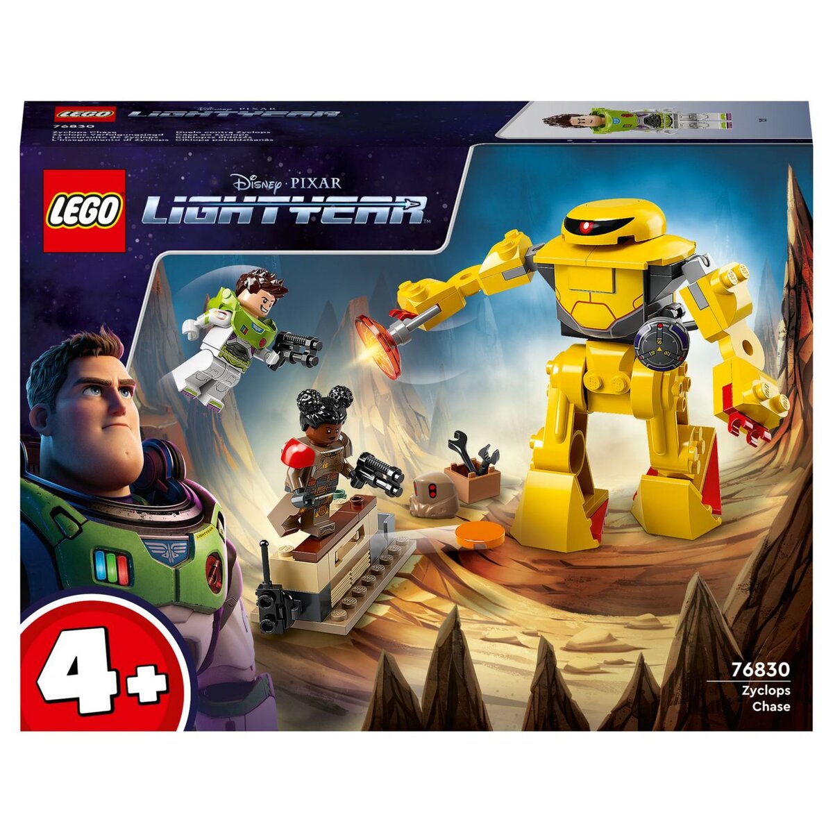 LEGO Disney 76830 Buzz l'éclair La poursuite de Zyclops