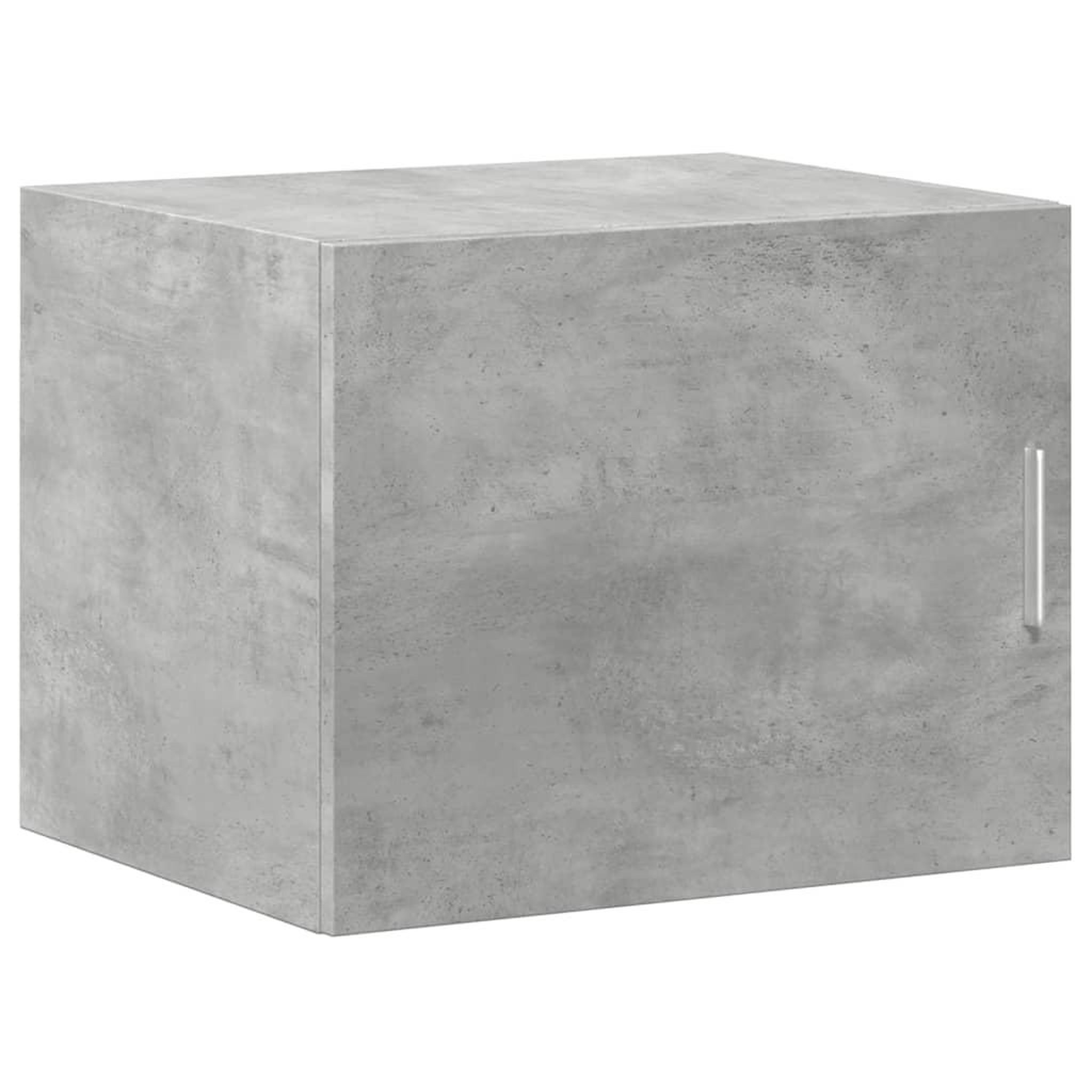 Voir la diapositive 2 : VIDAXL Armoire murale gris beton 50x42,5x40 cm bois d'ingenierie