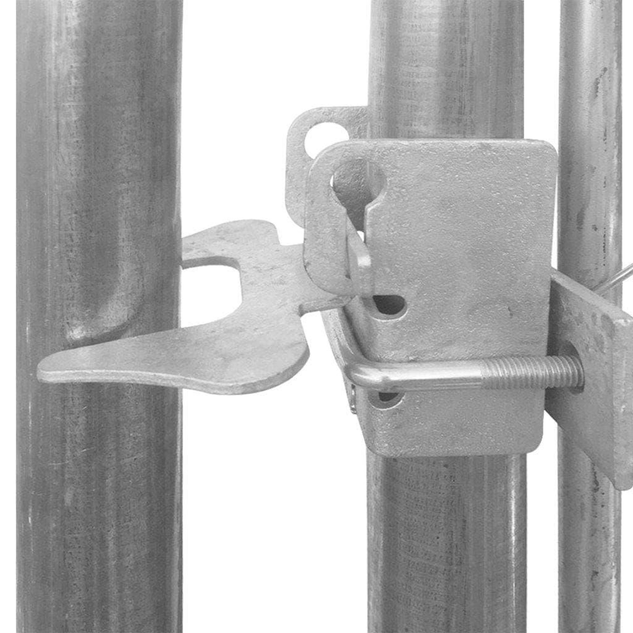 Voir la diapositive 4 : VIDAXL Chenil exterieur avec toit pour chiens 760x190x225 cm