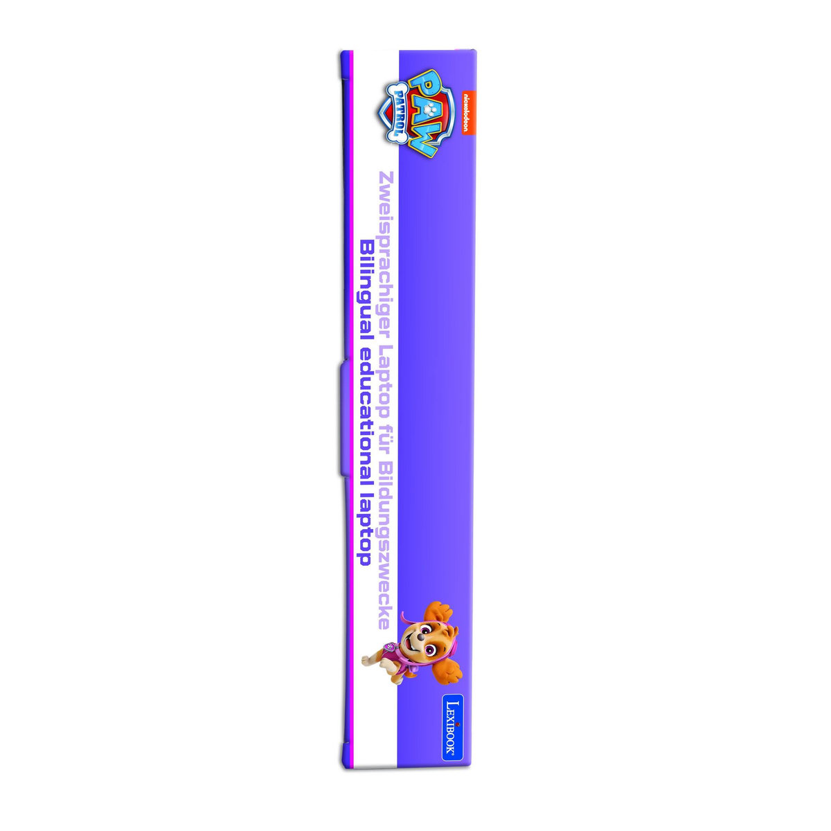 Lexibook Ordinateur portable éducatif bilingue La Pat Patrouille Girly (EN/DE)